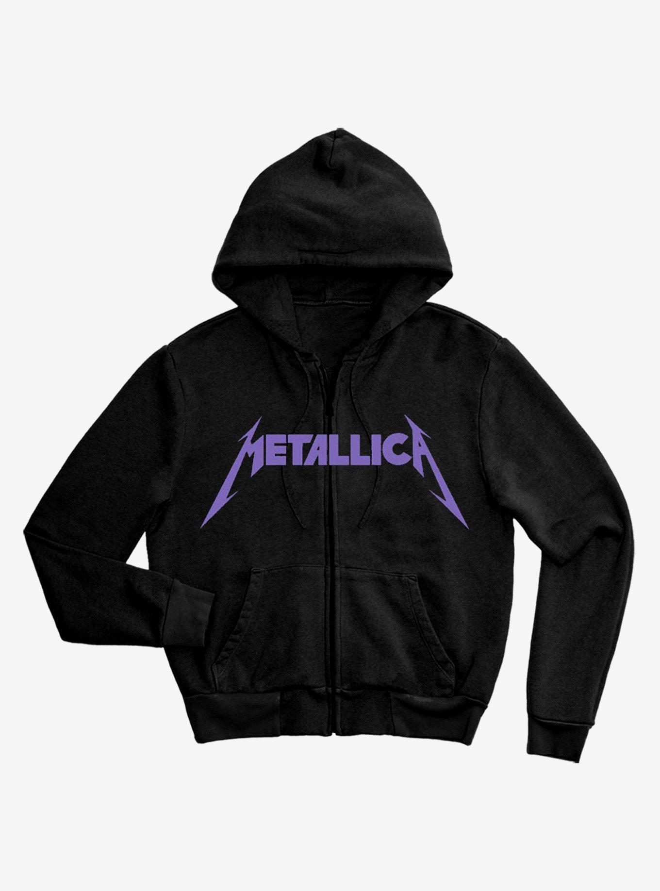 Metallica Purple Logo Hoodie