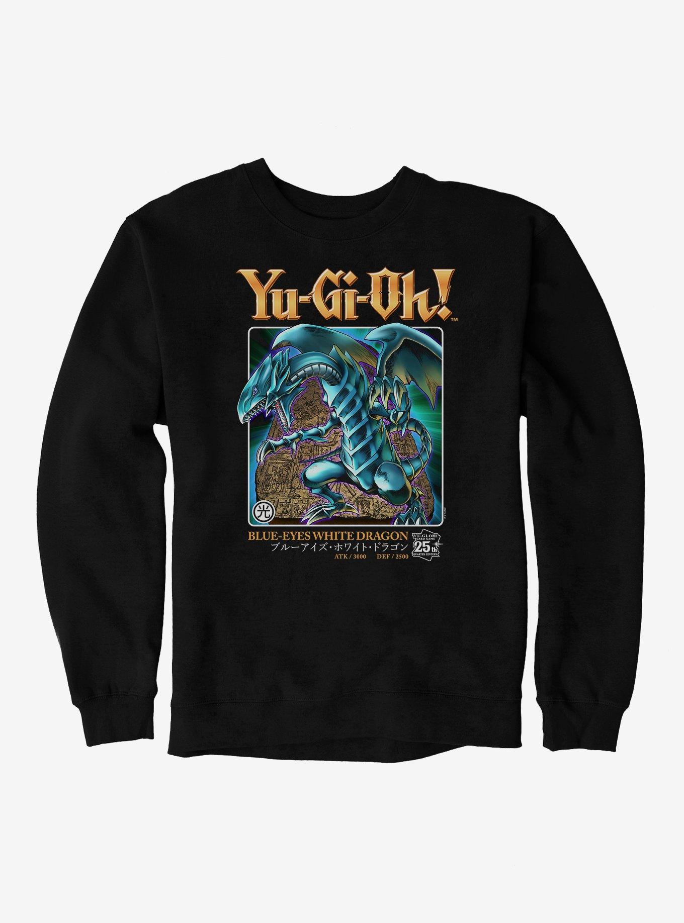 Yu-Gi-Oh! Duel Monsters Blue Eyes White Dragon 25th Anniversary Sweatshirt