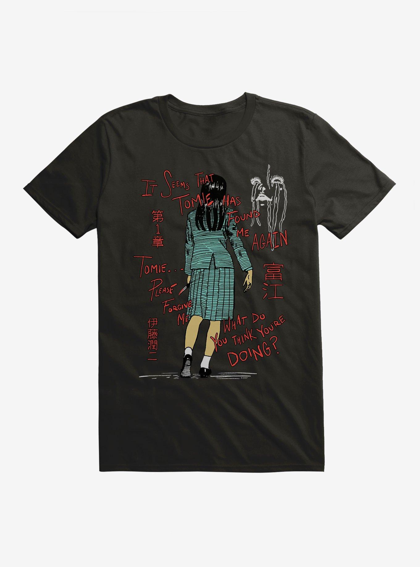 Junji Ito Handwritten T-Shirt