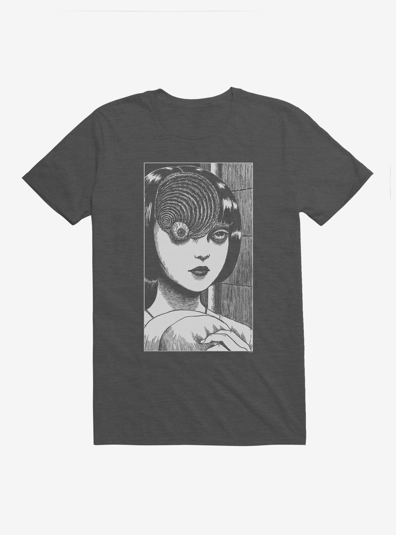 Junji Ito Uzumaki The Scar Girl Spiral T-Shirt
