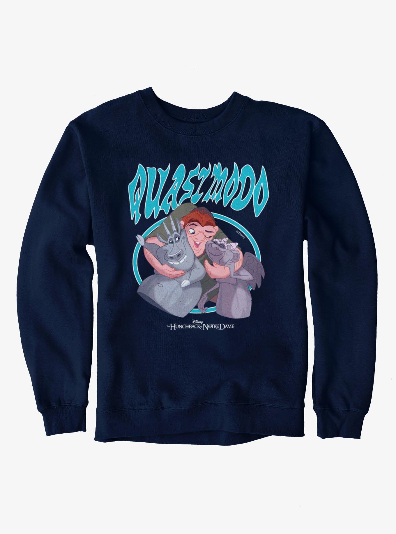 Disney The Hunchback of Notre Dame Quasimodo Circle Hug Sweatshirt, , hi-res view 1