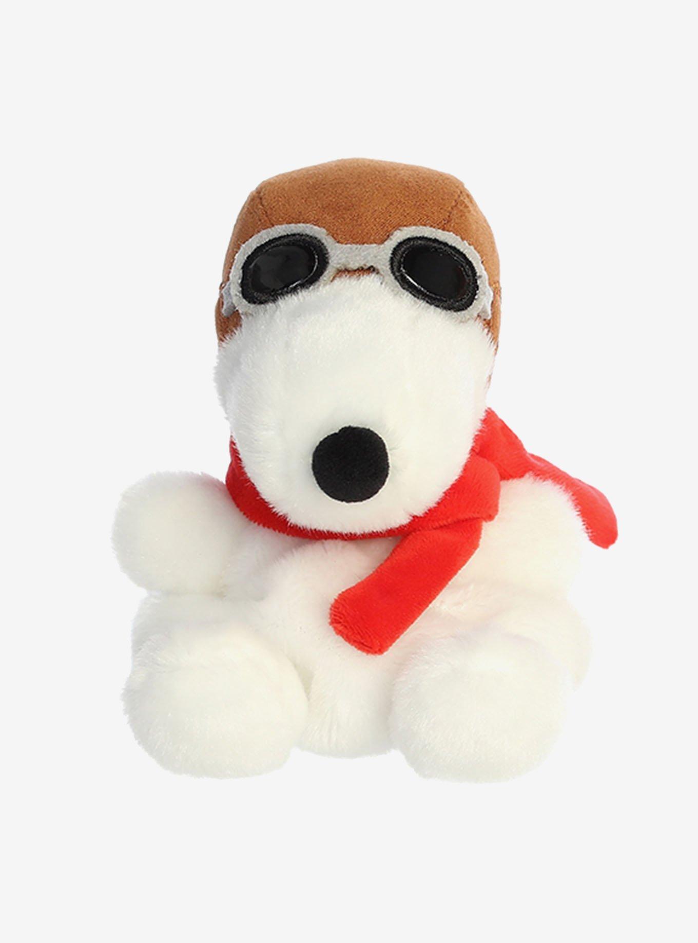 Aurora Palm Pals Peanuts Snoopy Flying Ace Plush