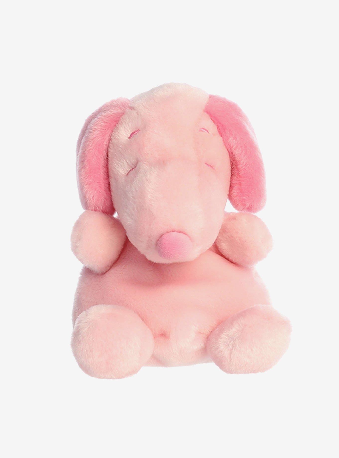 Aurora Palm Pals Peanuts Pink Snoopy Plush