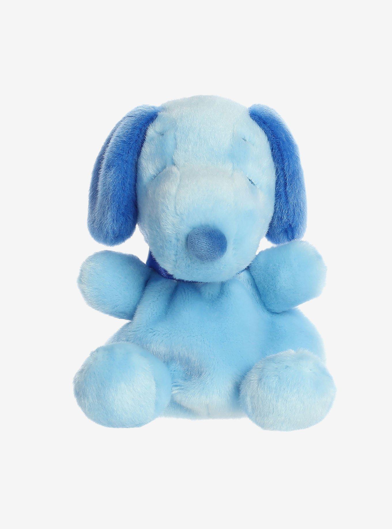 Aurora Palm Pals Peanuts Blue Snoopy Plush