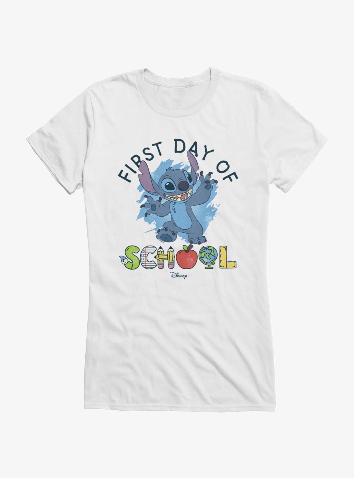 Disney Lilo & Stitch First Day Of School Girls T-Shirt