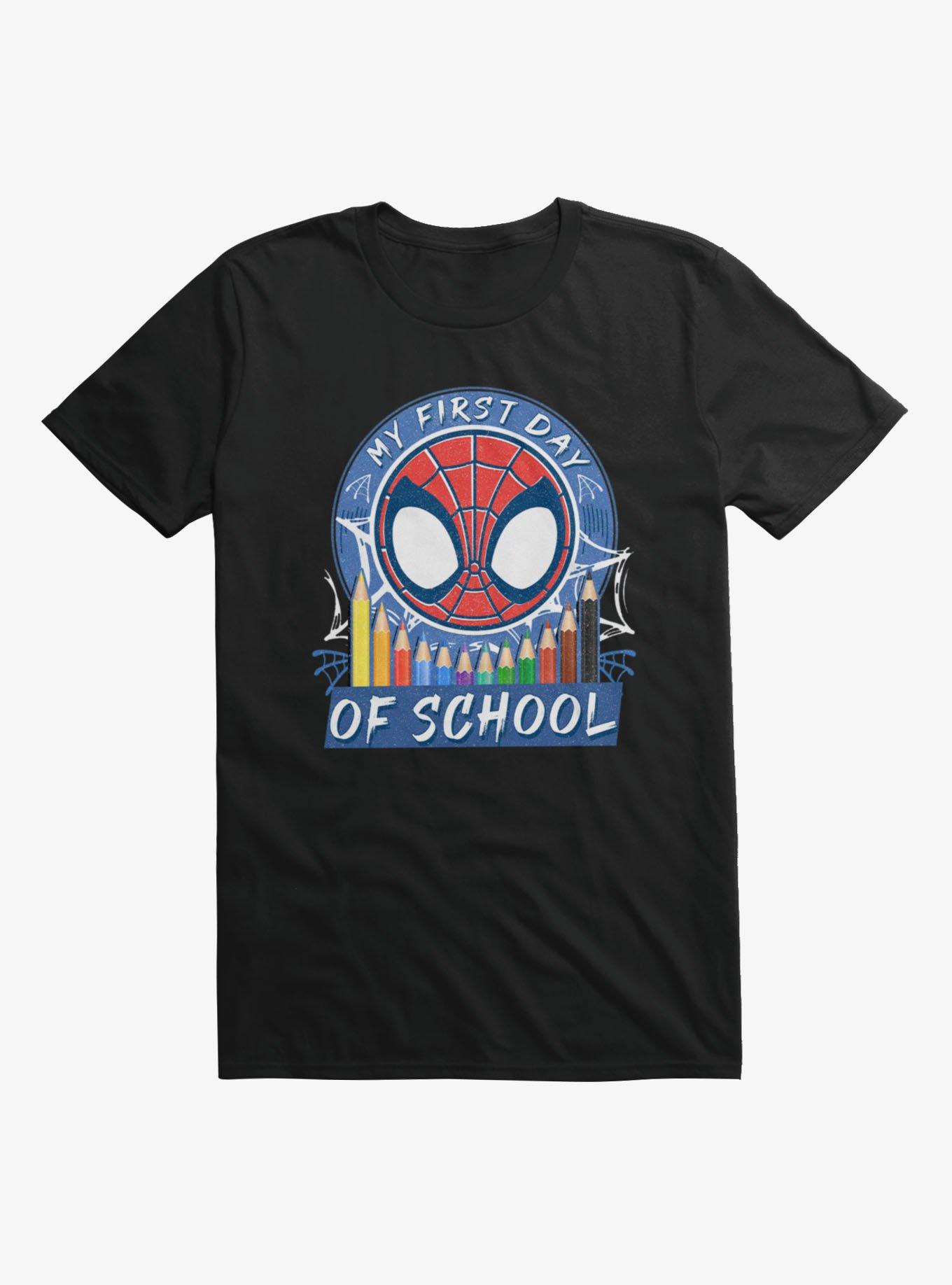 Marvel Spidey And His Amazing Friends My First Day Of School T-Shirt