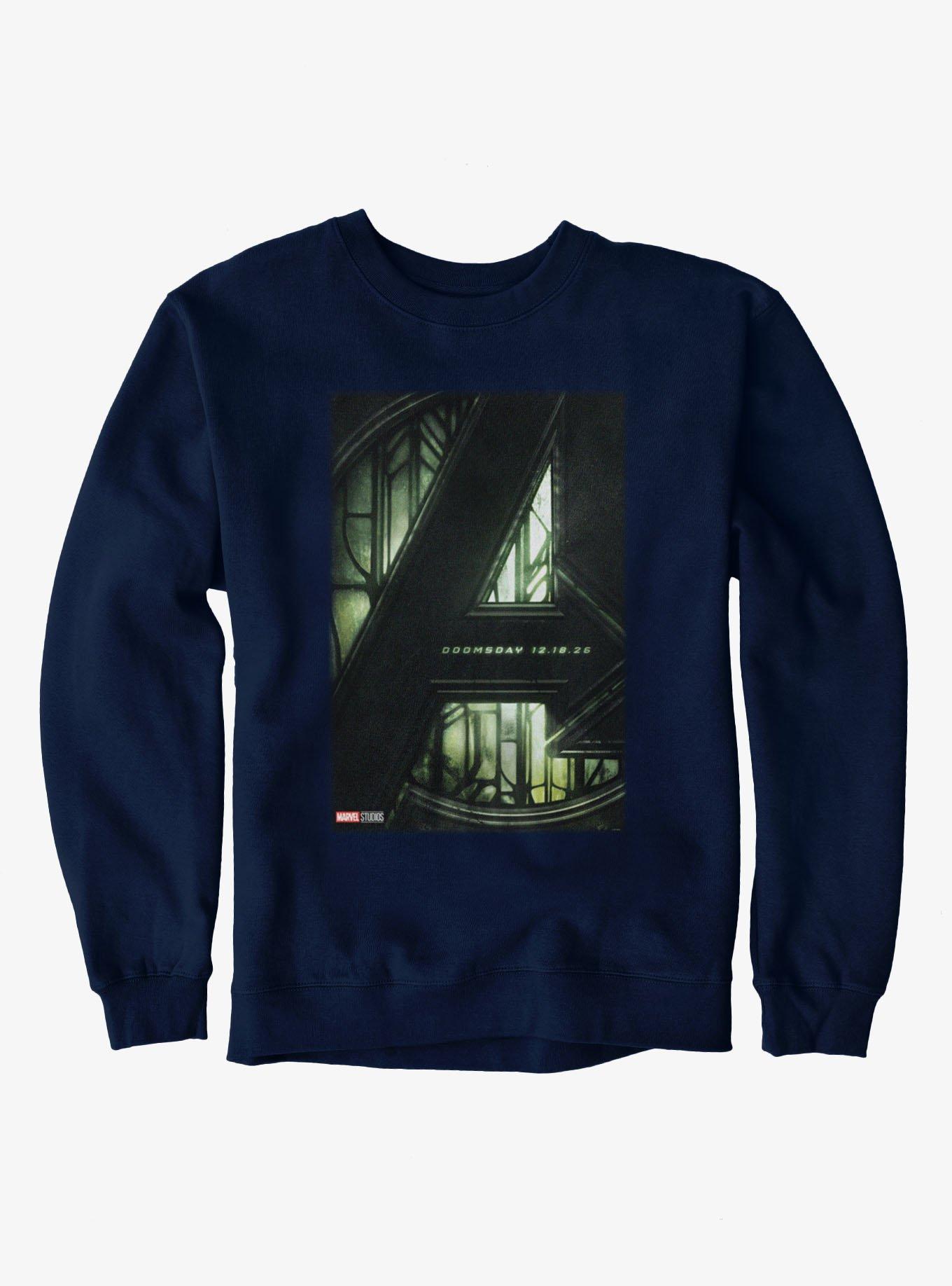 Marvel Avengers: Doomsday Logo Movie Poster Sweatshirt - thumbnail 2