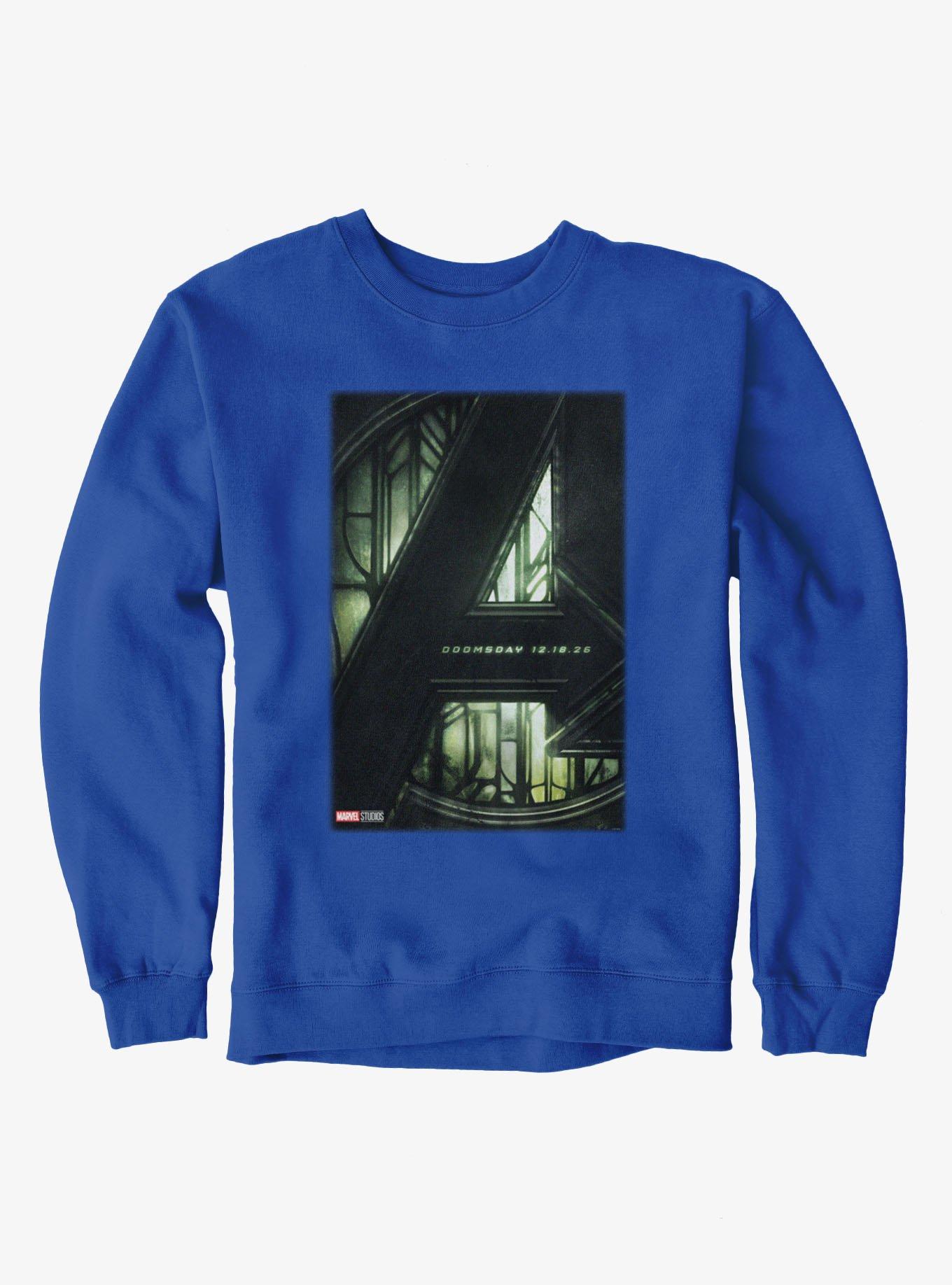 Marvel Avengers: Doomsday Logo Movie Poster Sweatshirt - thumbnail 3