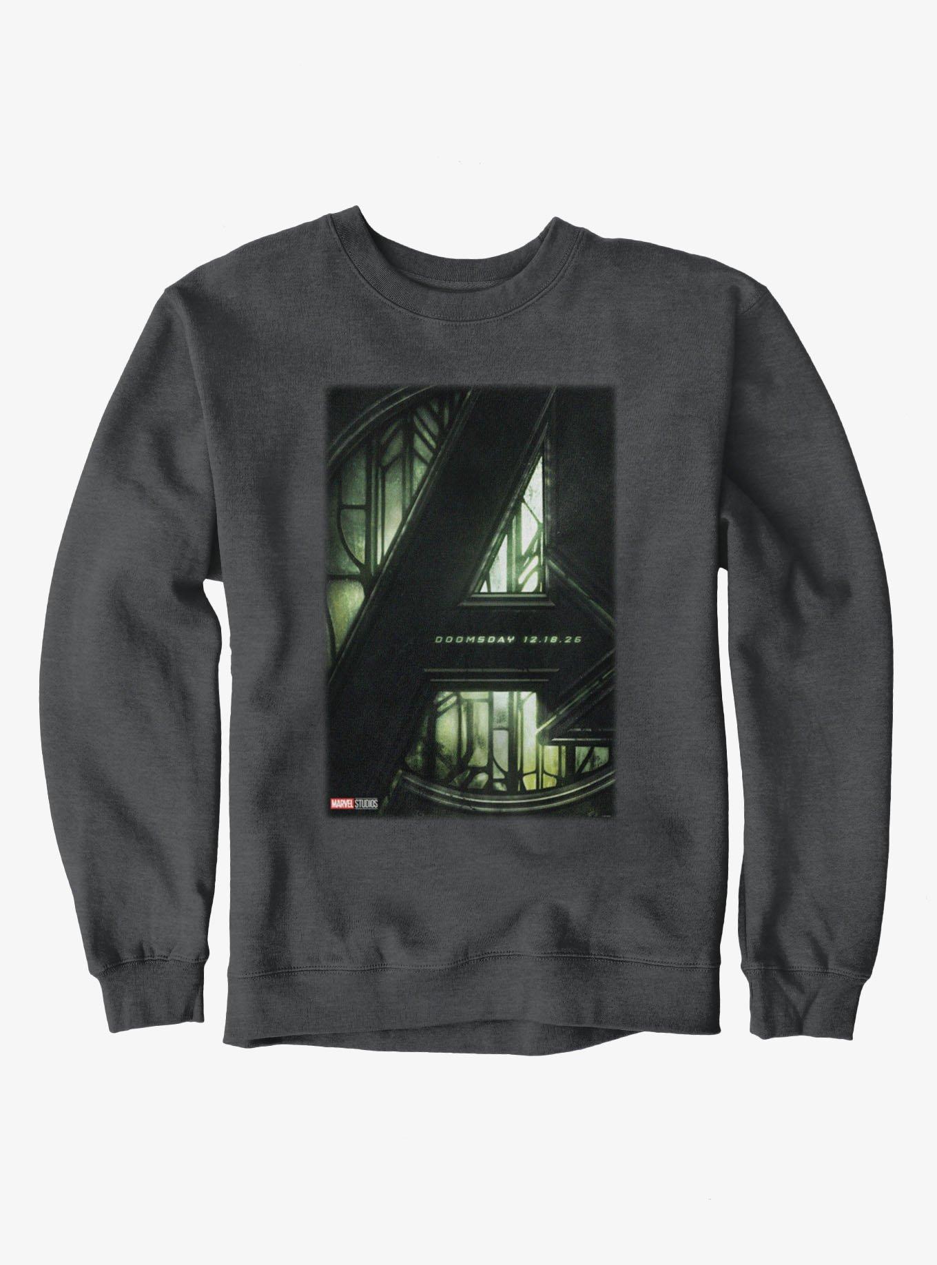 Marvel Avengers: Doomsday Logo Movie Poster Sweatshirt - thumbnail 5