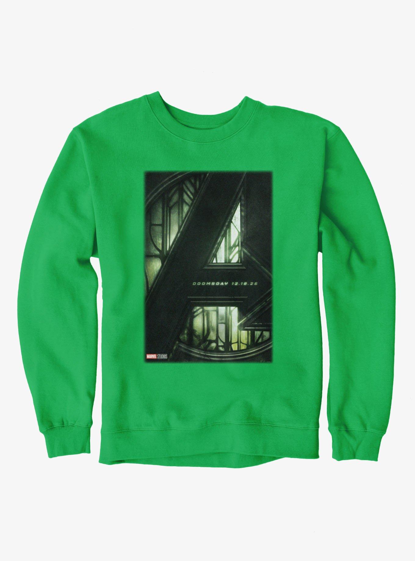 Marvel Avengers: Doomsday Logo Movie Poster Sweatshirt - thumbnail 4