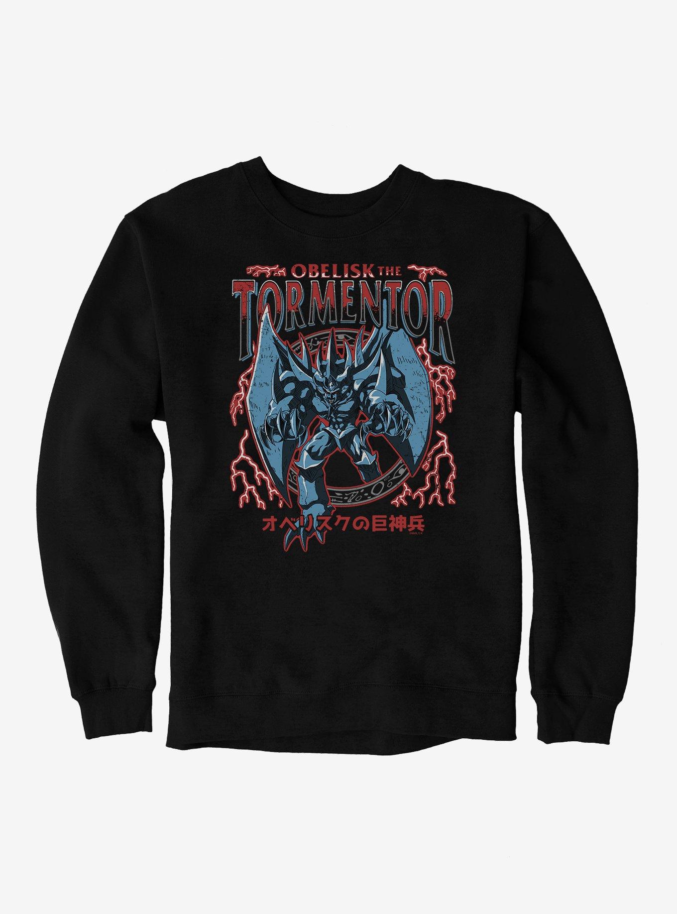 Yu-Gi-Oh! Duel Monsters Obelisk The Tormentor Lightning Tee Sweatshirt