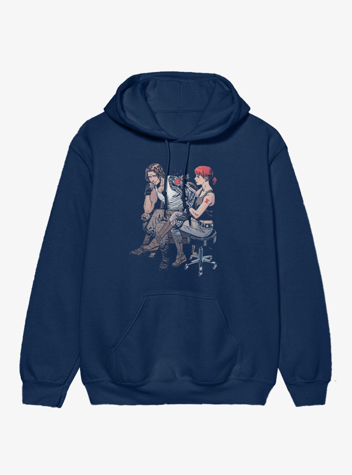 Marvel Comics Winter Soldier Lover Boy Hoodie