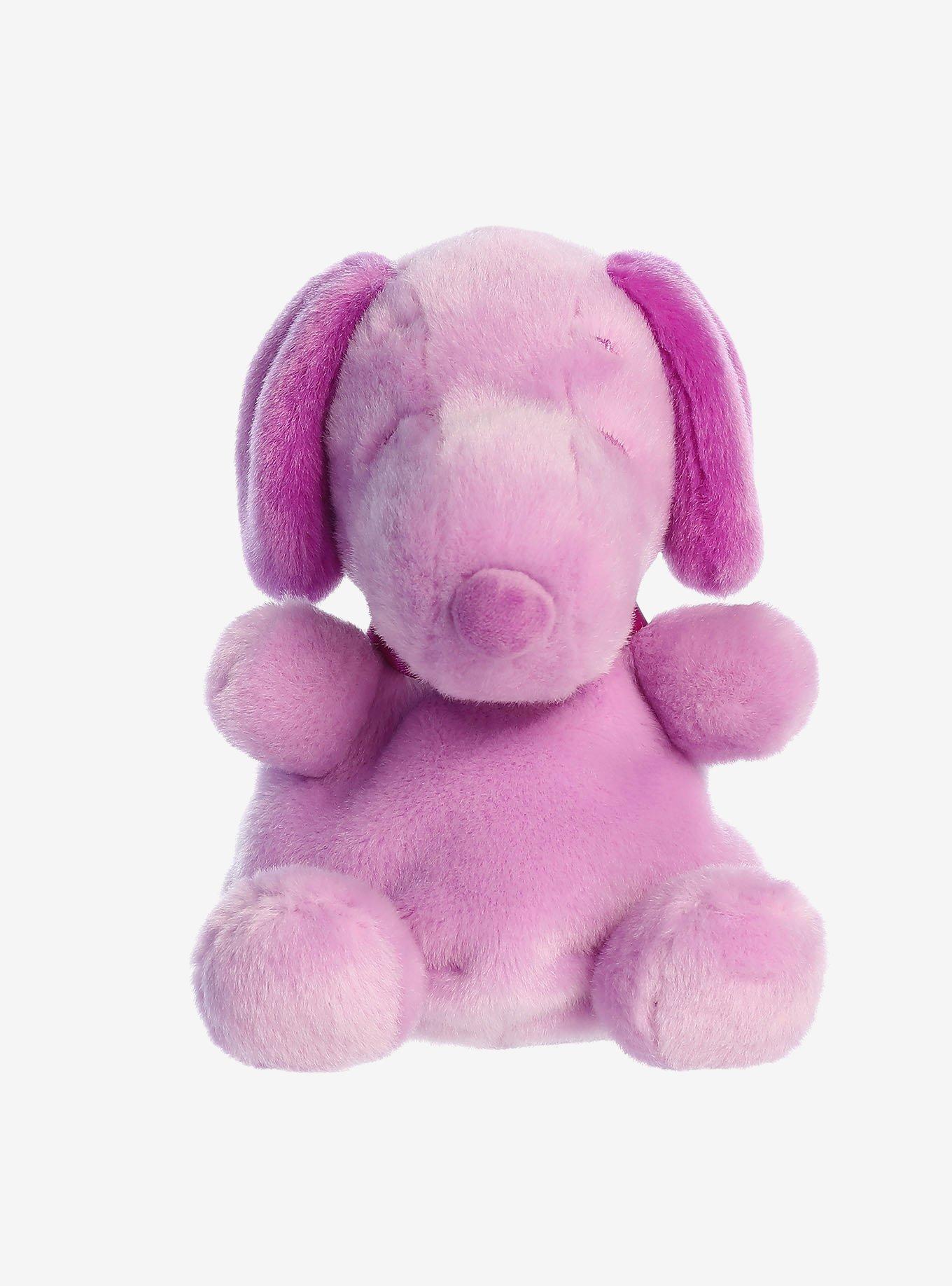 Aurora Palm Pals Peanuts Purple Snoopy Plush