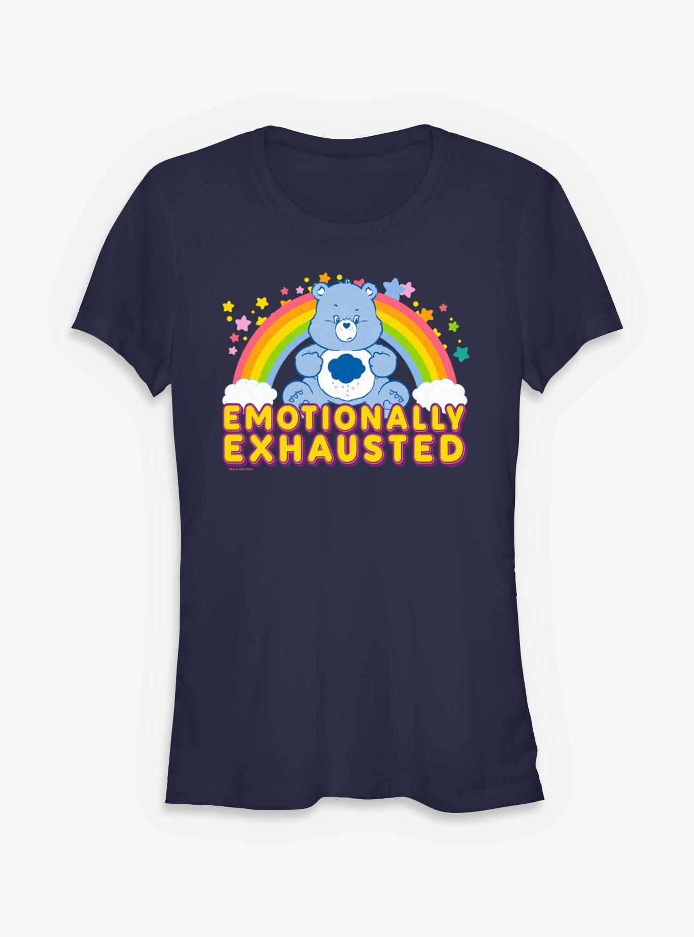 Care Bears Exhausted Grump Girls T-Shirt