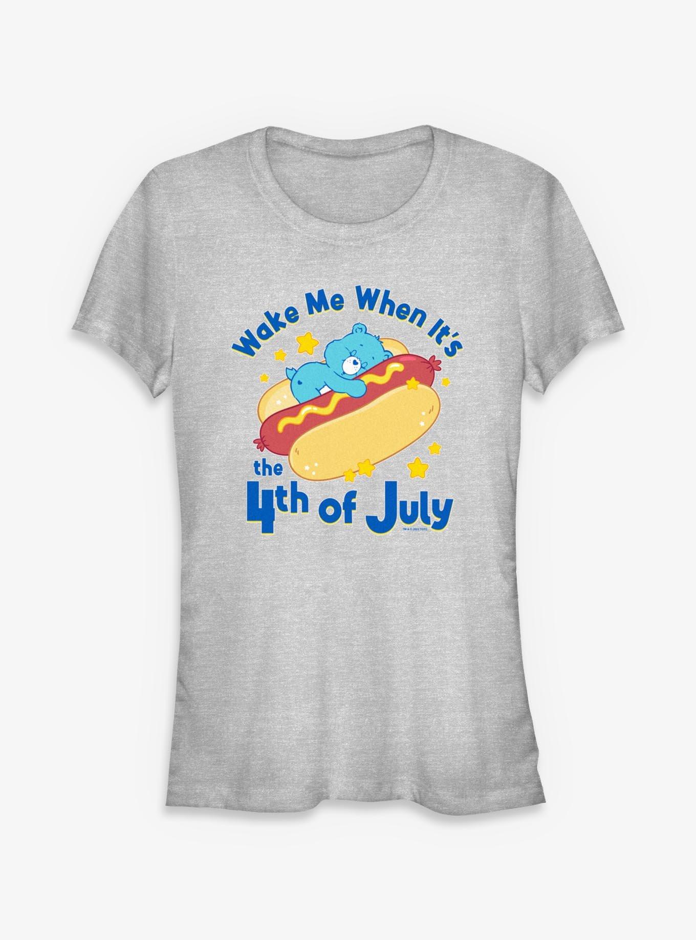 Care Bears July Hot Dog Girls T-Shirt