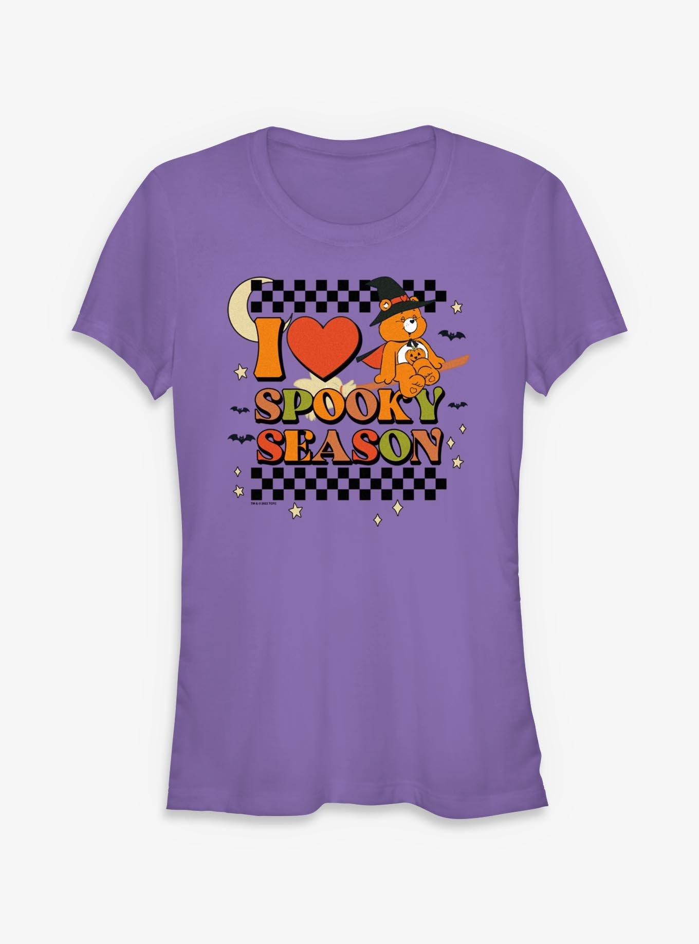 Care Bears I Heart Spooky Season Girls T-Shirt