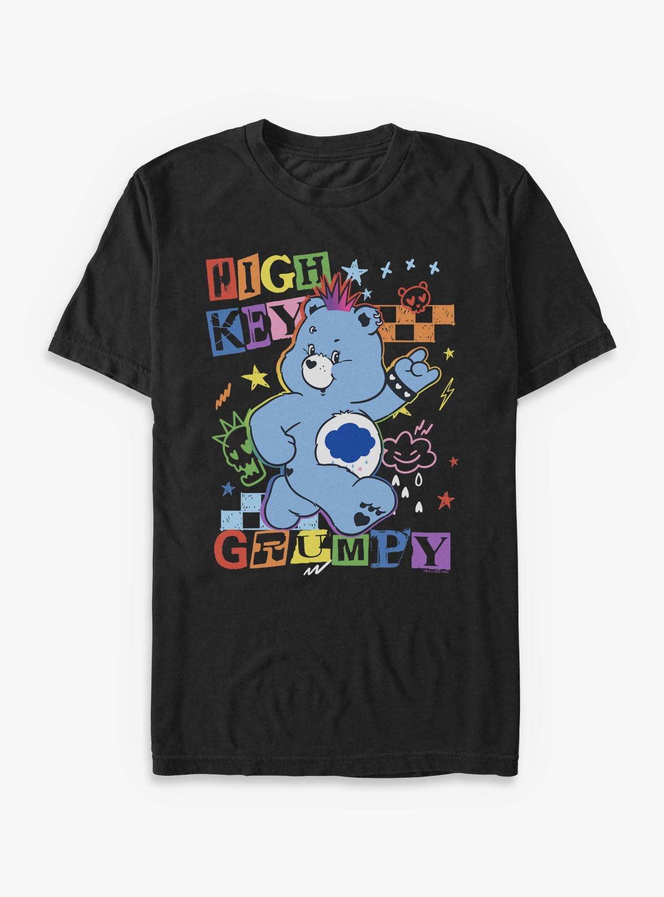 Care Bears High Key Grumpy T-Shirt, BLACK, hi-res view 1