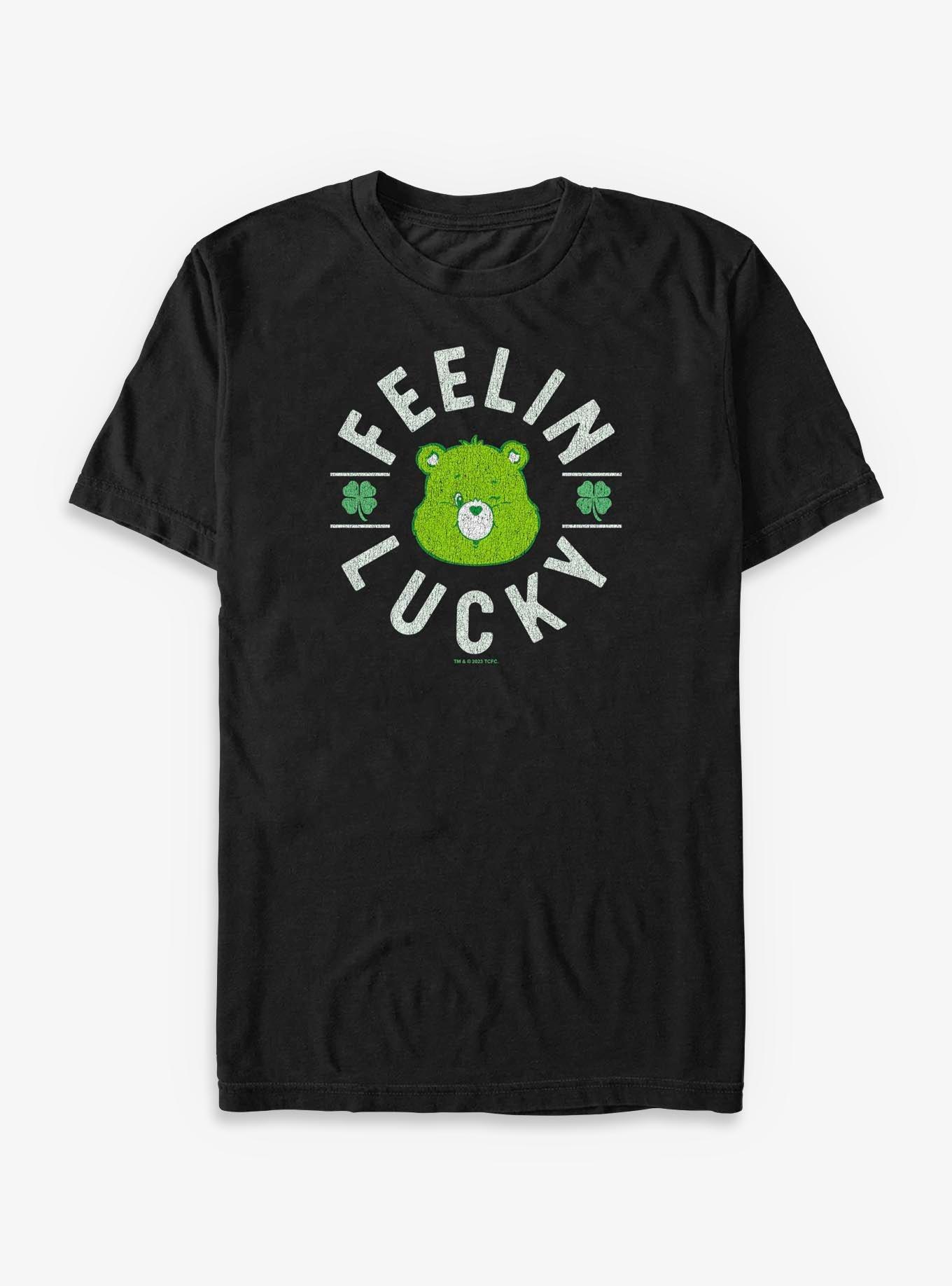 Care Bears Feelin Lucky T-Shirt, BLACK, hi-res view 1