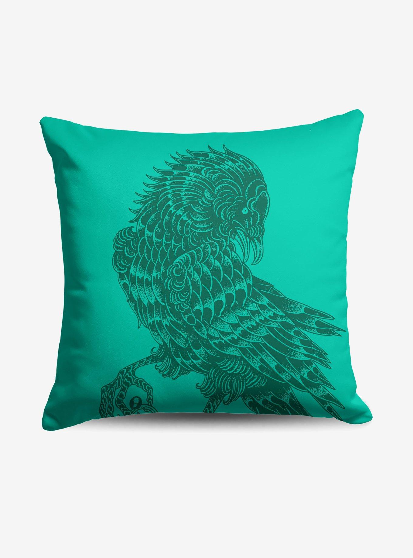 A Court of Mist and Fury Logo Drop Throw Pillow, , hi-res view 1