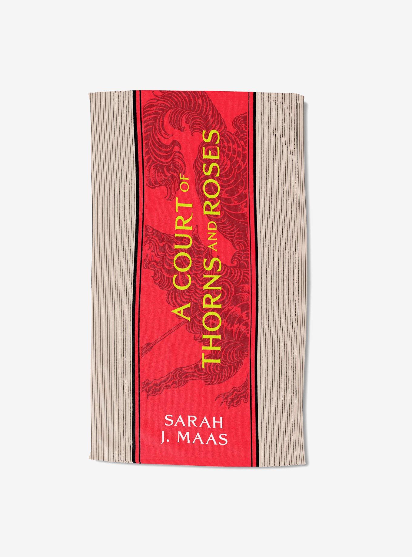 A Court of Thorns and Roses Paged and Spines Sand Free Beach Towel, , hi-res view 1