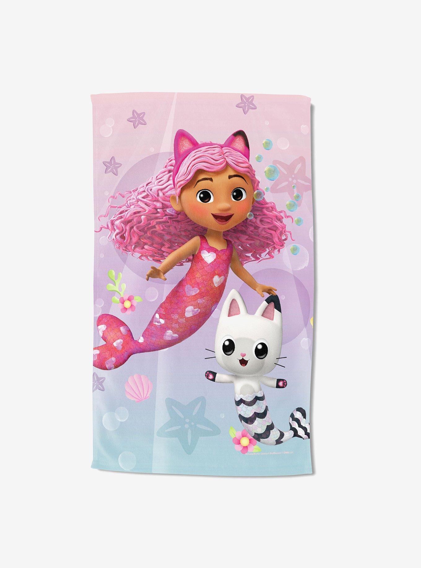 Gabby's Dollhouse Underwater Friends Sand Free Beach Towel, , hi-res view 1