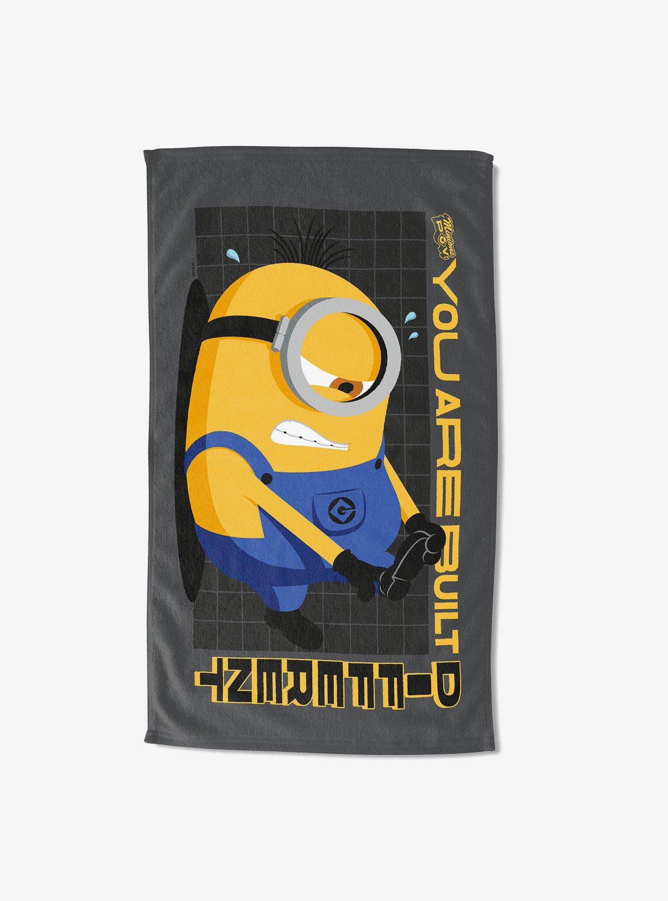 Despicable Me 4 Built Different Sand Free Beach Towel