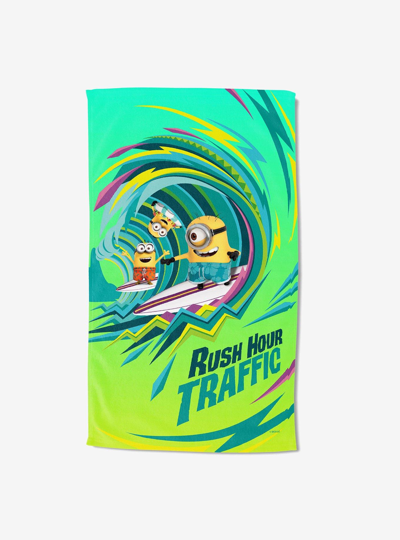 Despicable Me 4 Rush Hour Traffic ?Sand Free Beach Towel, , hi-res view 1