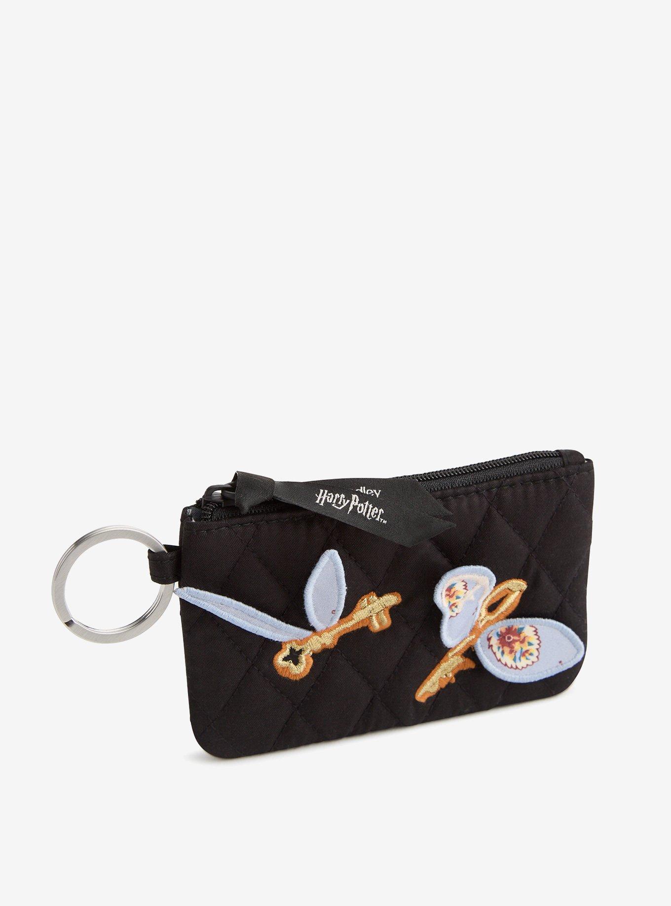 Vera Bradley Harry Potter Flying Keys Zip ID Case