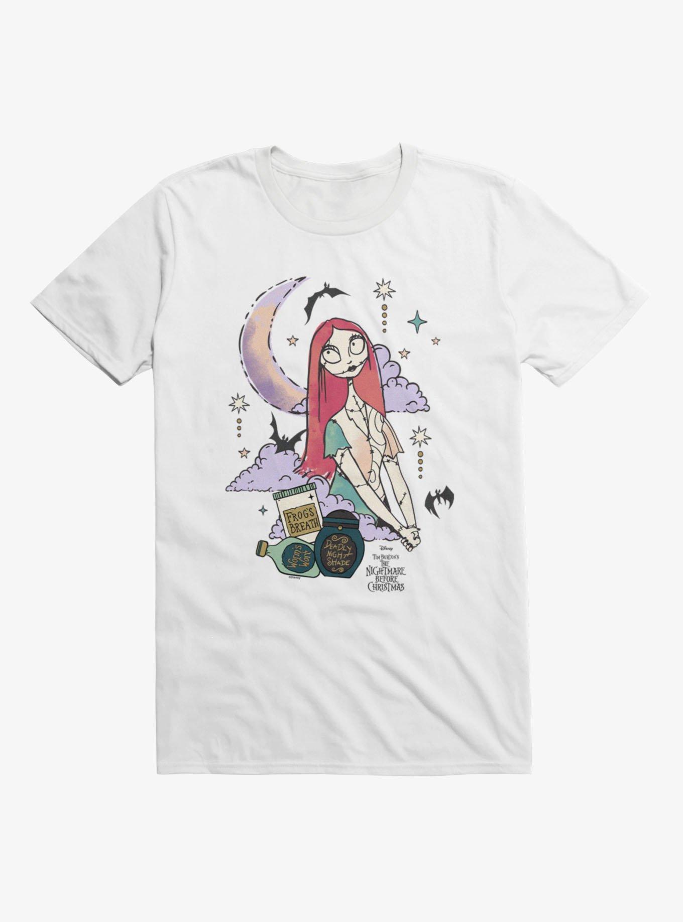 Disney The Nightmare Before Christmas Sally Potions Water Color T-Shirt