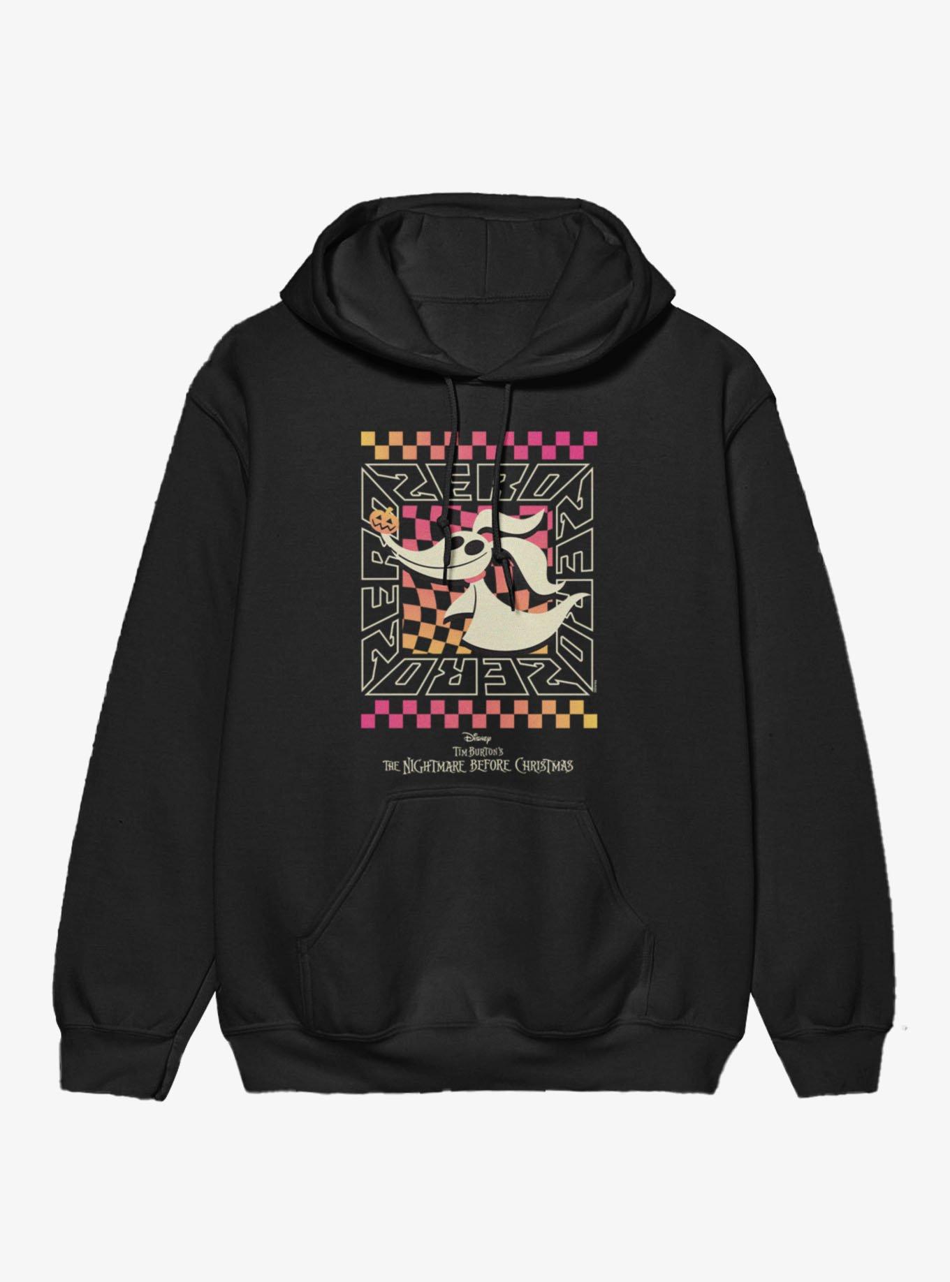 Disney The Nightmare Before Christmas Zero Checkers Hoodie