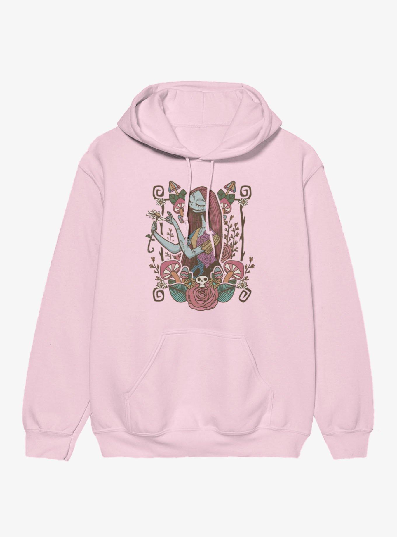 Disney The Nightmare Before Christmas Sally Floral Mushroom Garden Hoodie