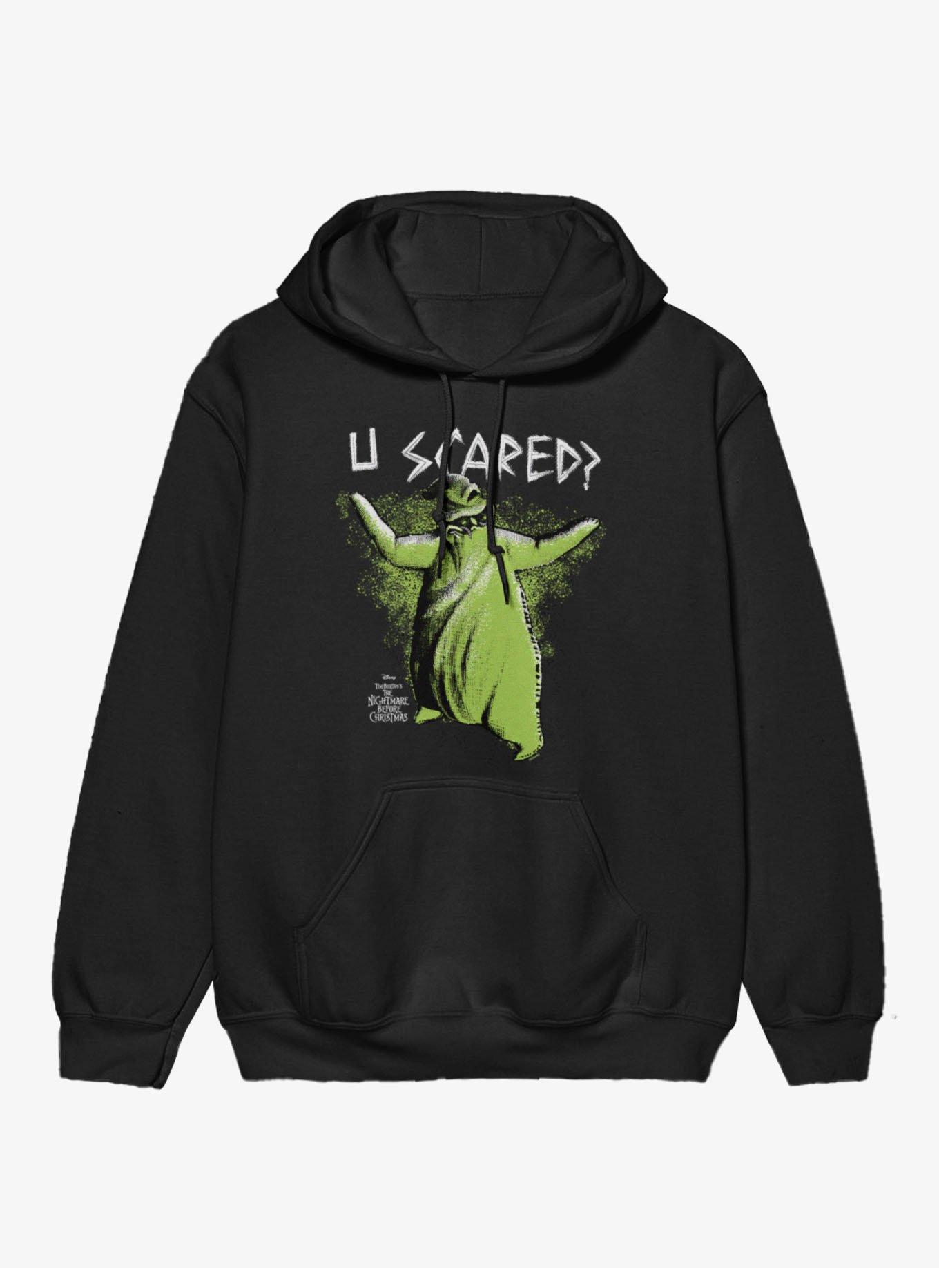 Disney The Nightmare Before Christmas Oogie Boogie U Scared? Hoodie