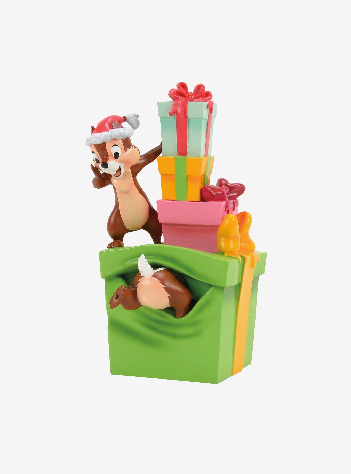 Disney Showcase Collection Chip and Dale with Christmas Presents