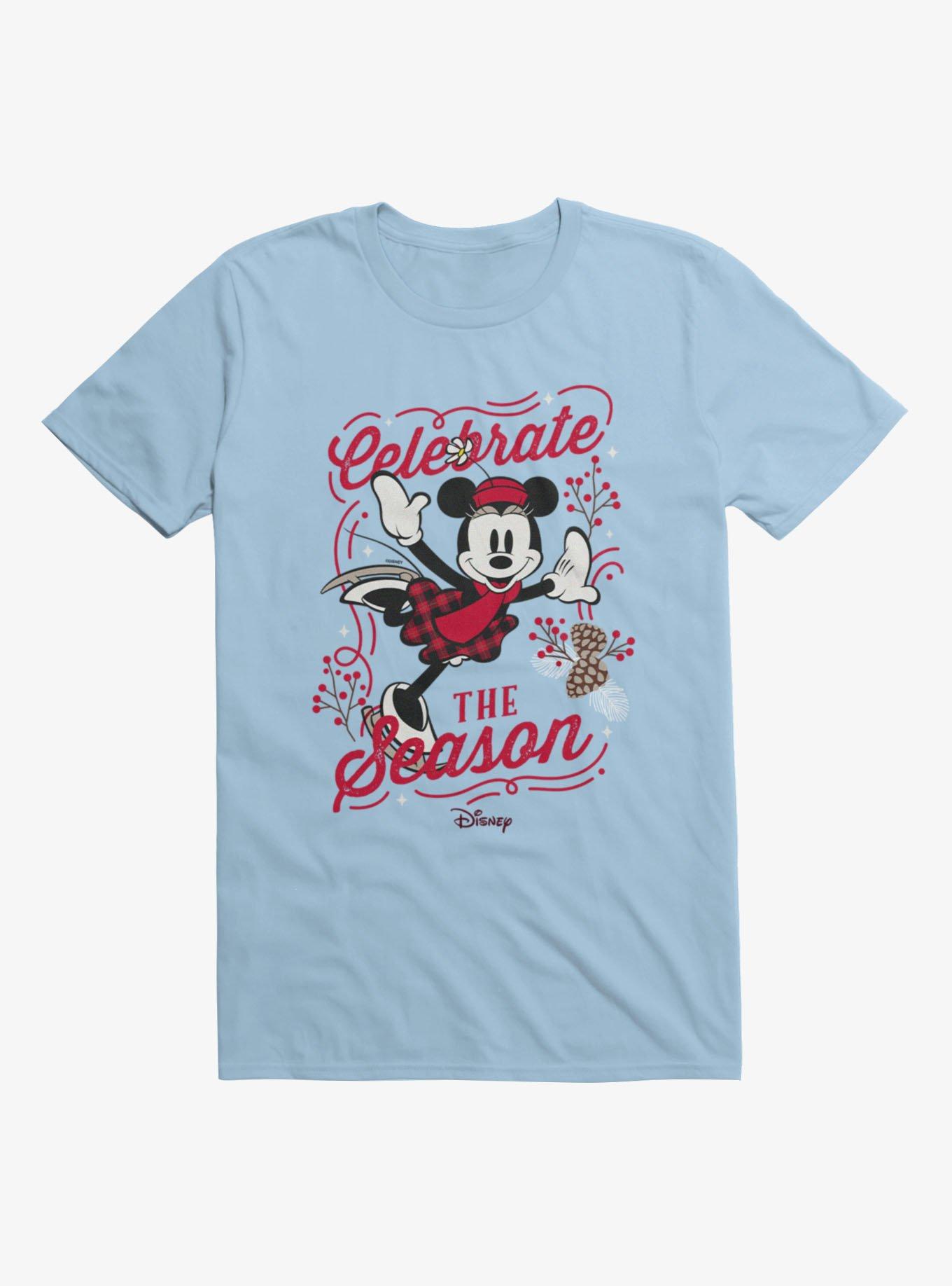 Disney Minnie Mouse Celebrate The Season T-Shirt