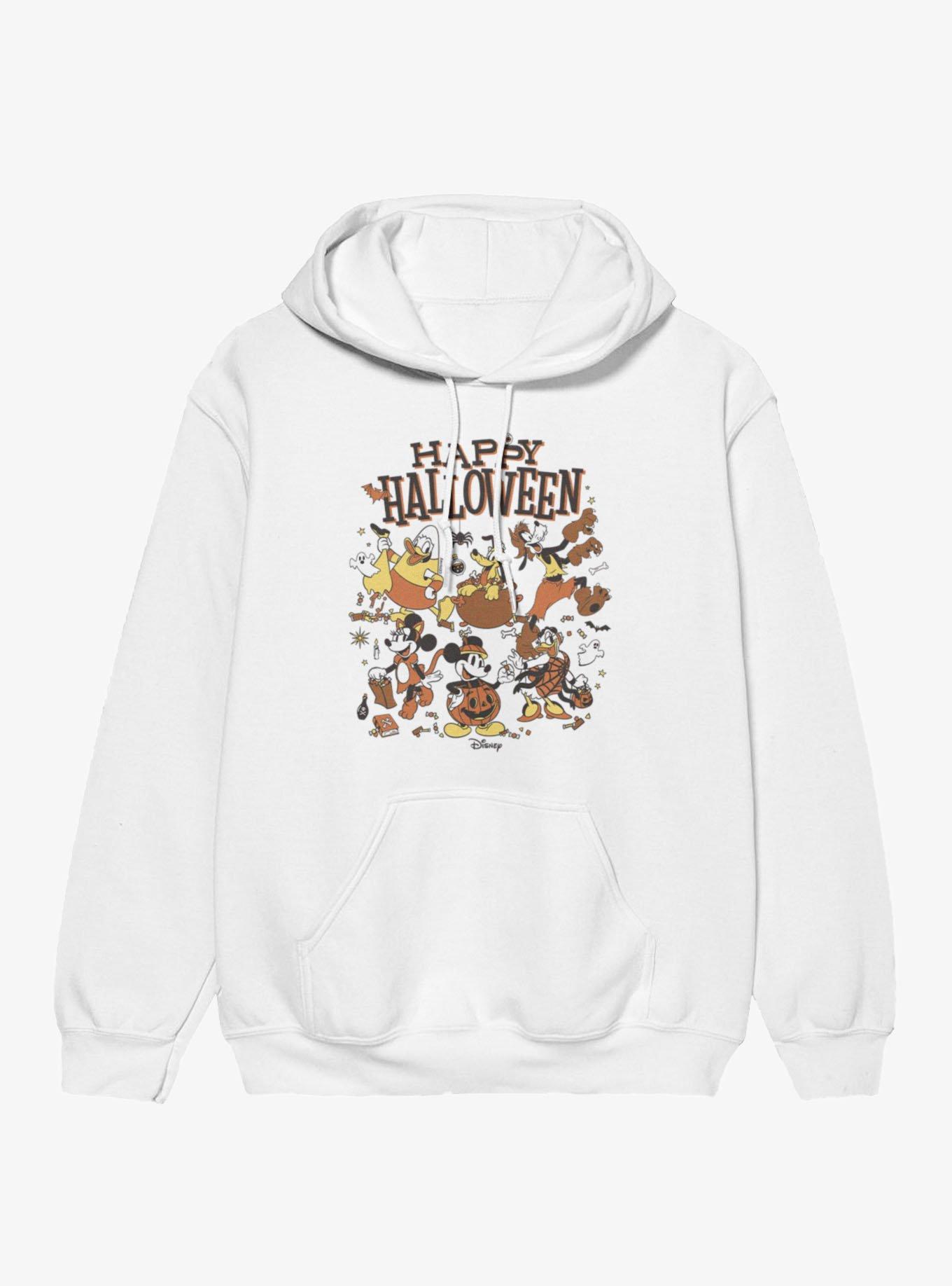 Disney Mickey Mouse Happy Halloween Group Costumes Candy And Spiders Hoodie, , hi-res view 1