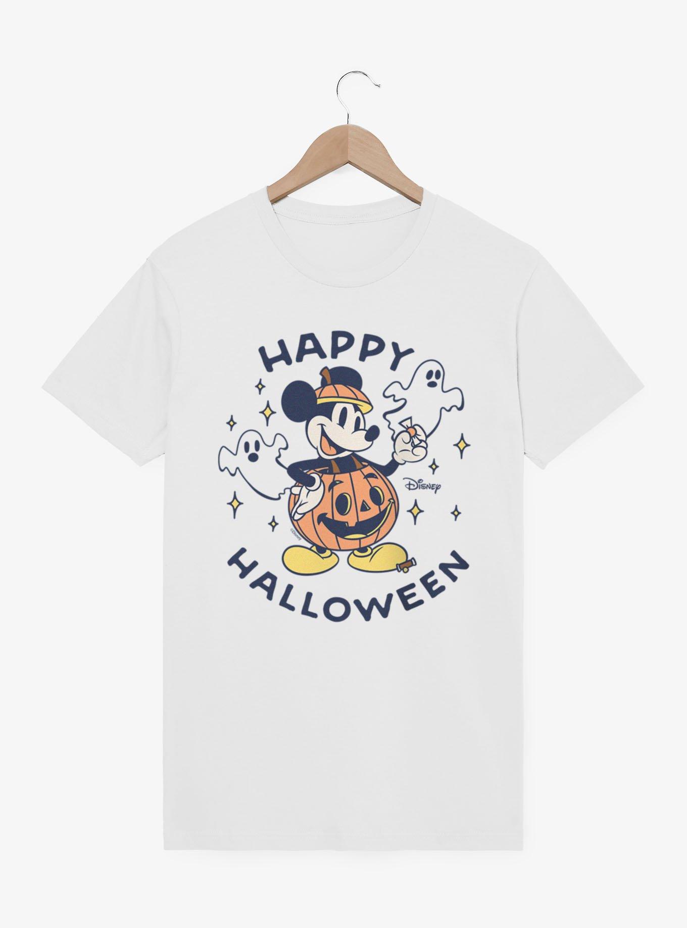 Disney Mickey Mouse Happy Halloween Pumpkin T-Shirt, , hi-res view 1