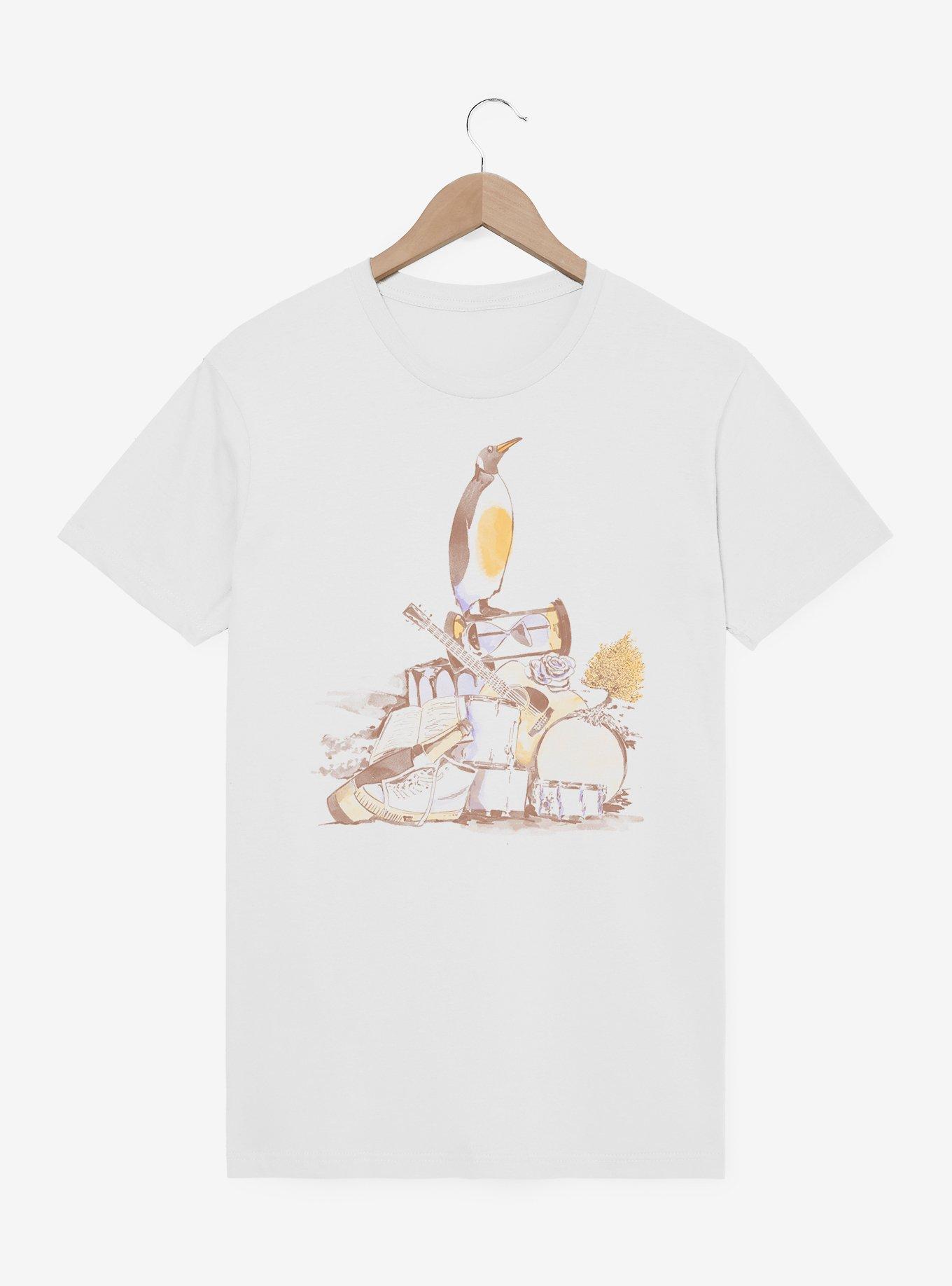 Fleetwood Mac Penguin Pile T-Shirt, WHITE, hi-res view 1