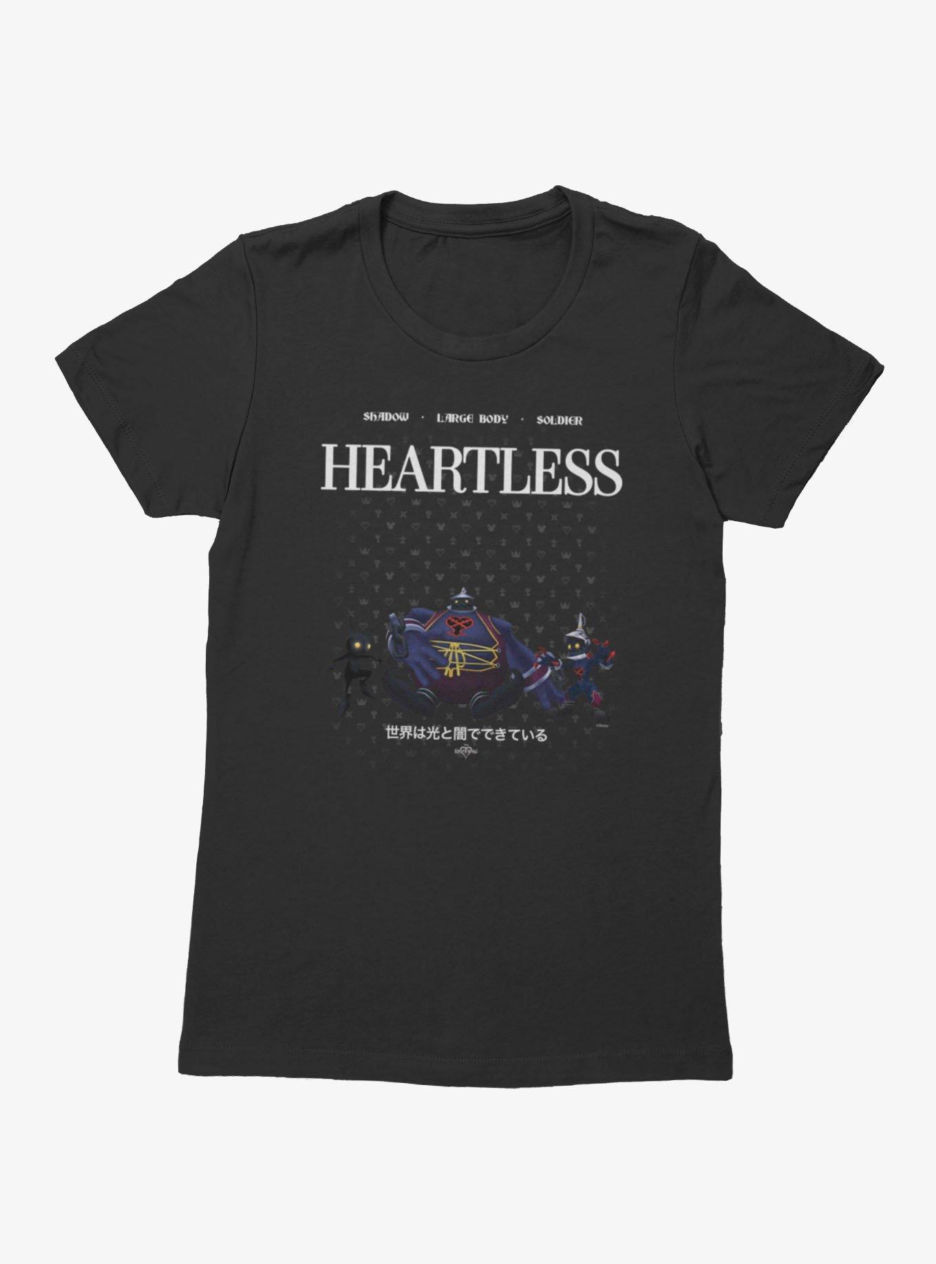 Disney Kingdom Hearts Heartless Trio Womens T-Shirt, BLACK, hi-res view 1