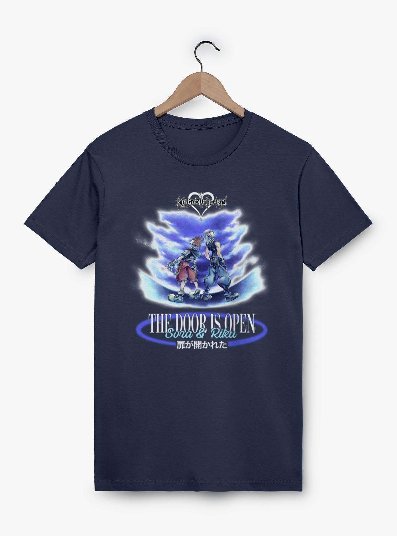 Disney Kingdom Hearts Door Is Open Sora Riku T-Shirt, , hi-res view 1