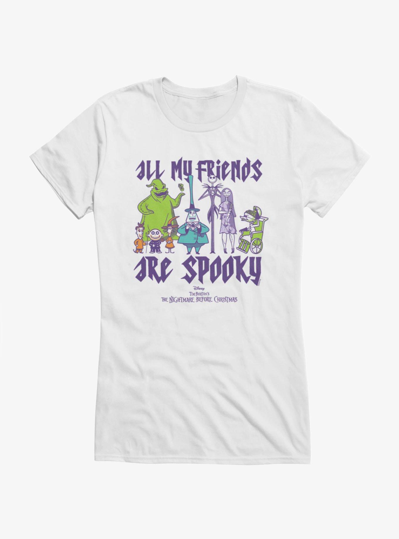 Disney The Nightmare Before Christmas All My Friends Are Spooky Girls T-Shirt