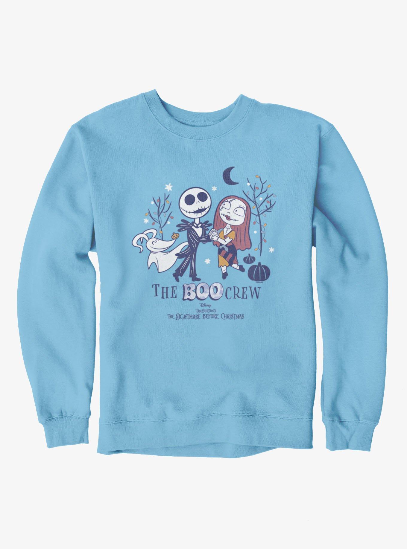 Disney The Nightmare Before Christmas Jack And Sally The Boo Crew Sweatshirt