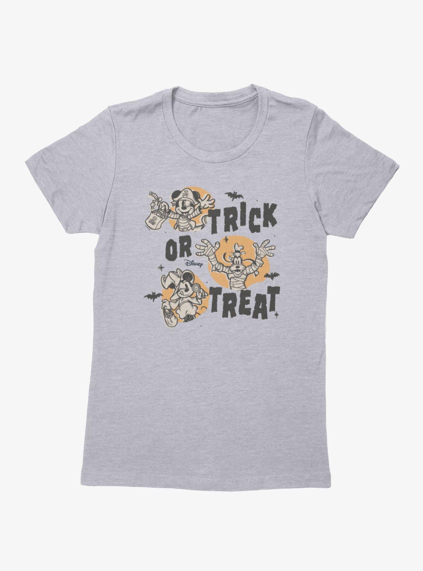 Disney Mickey Mouse Trick Or Treat Costume Crew Womens T-Shirt