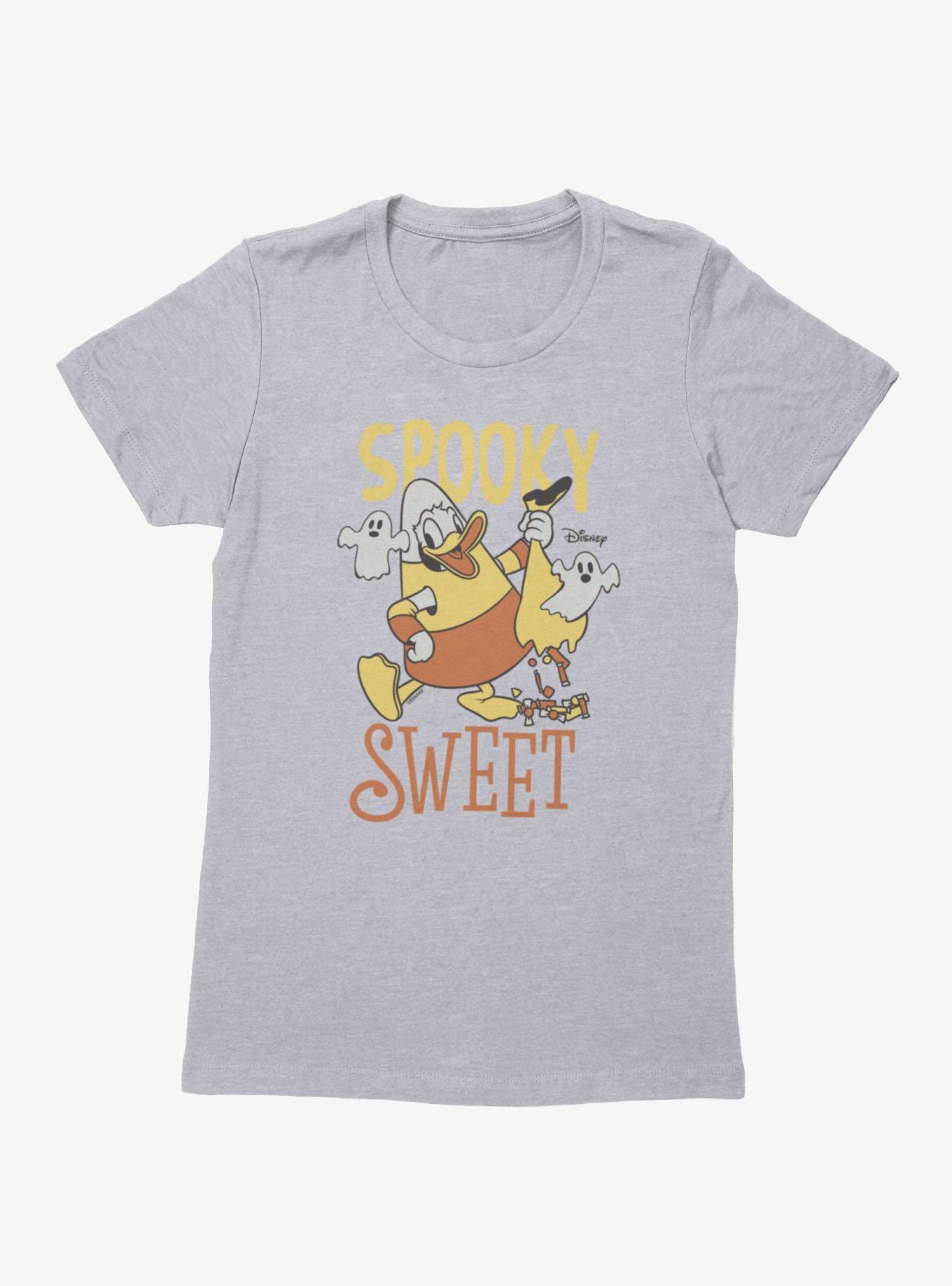 Disney Mickey Mouse Spooky Sweet Candy Corn Donald Duck Womens T-Shirt, , hi-res view 1