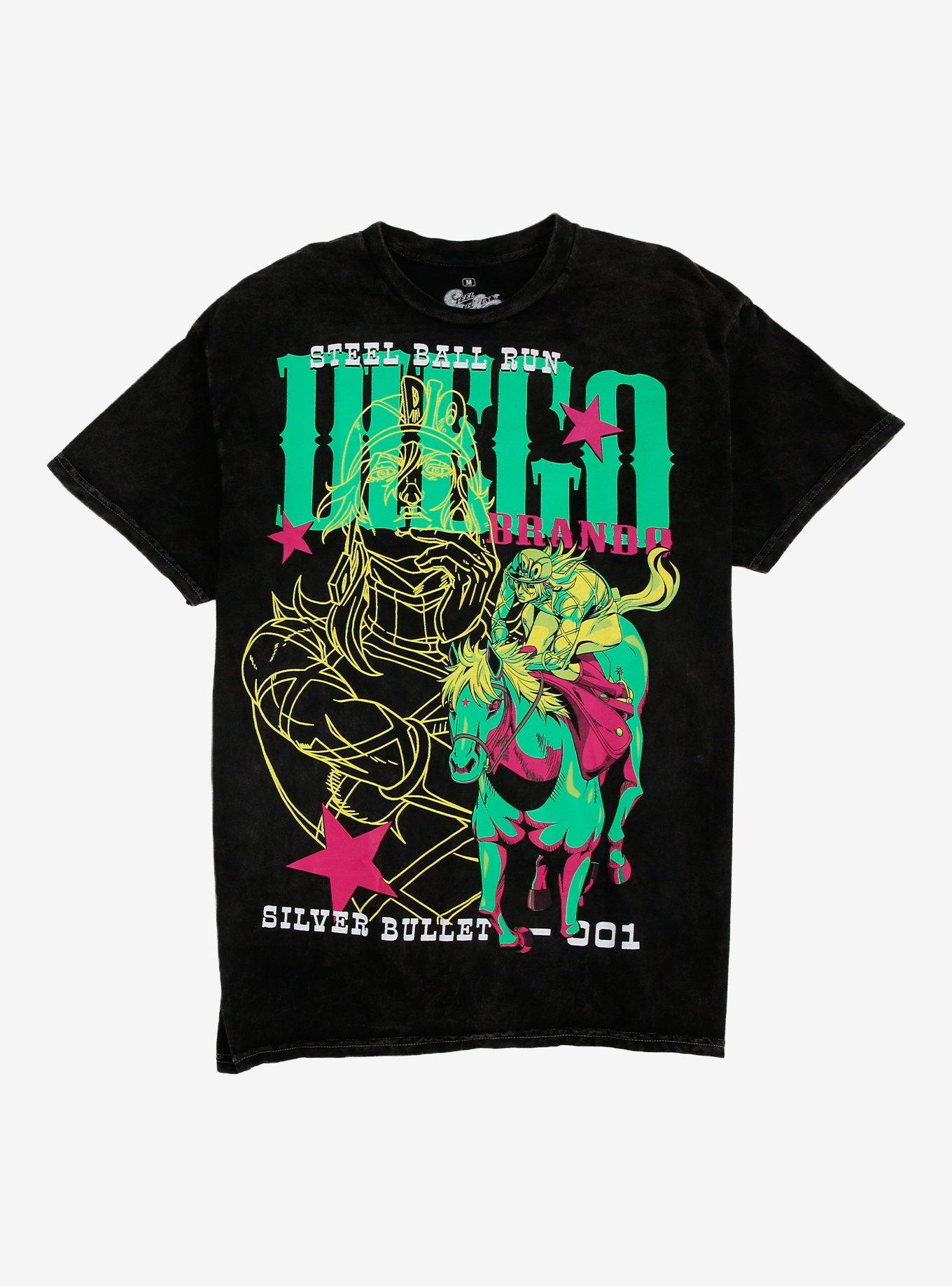 STEEL BALL RUN JoJo's Bizarre Adventure Diego Brando T-Shirt