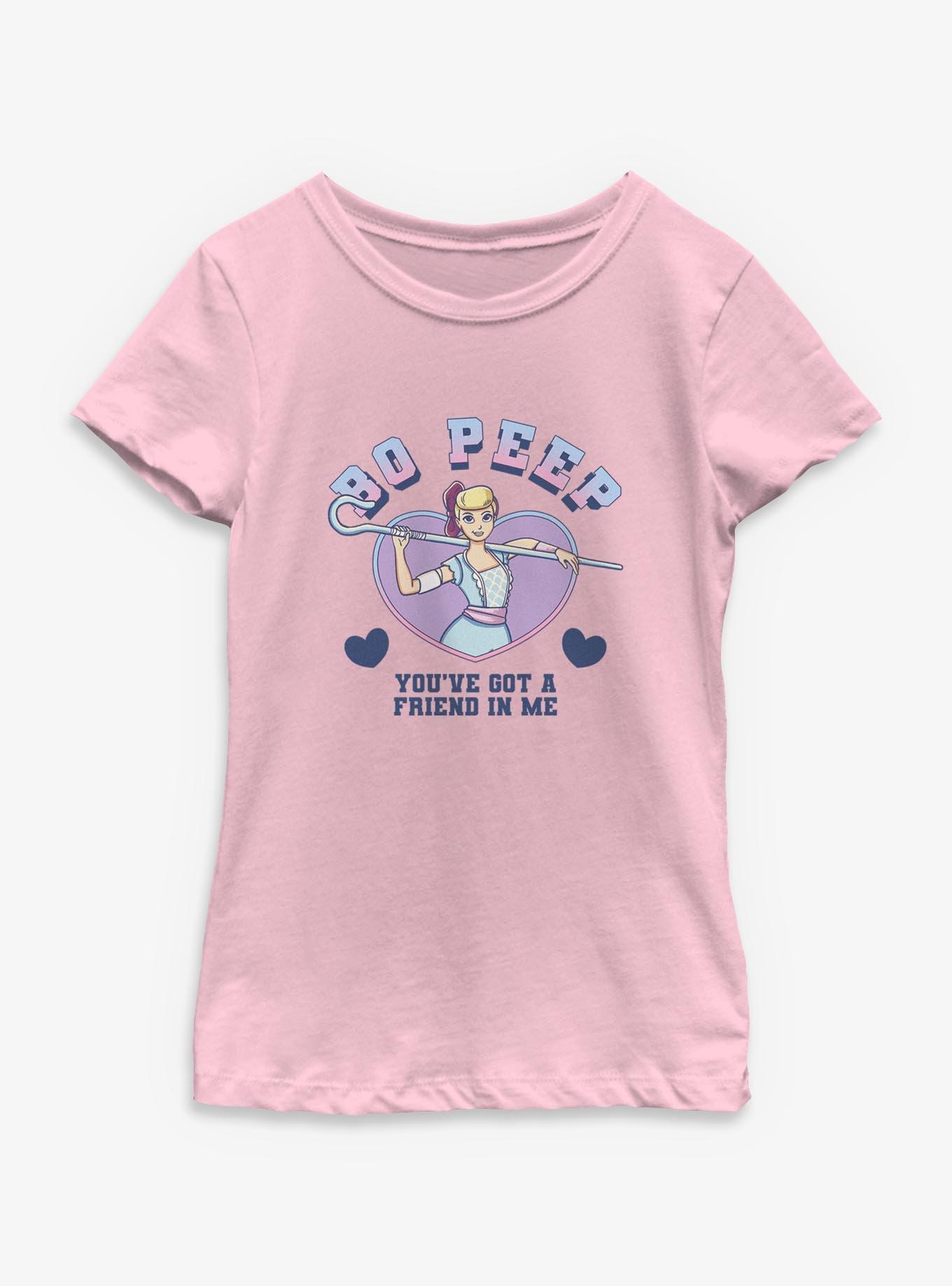 Disney Pixar Toy Story Bo Peep Youve Got A Friend Me Youth Girls T-Shirt