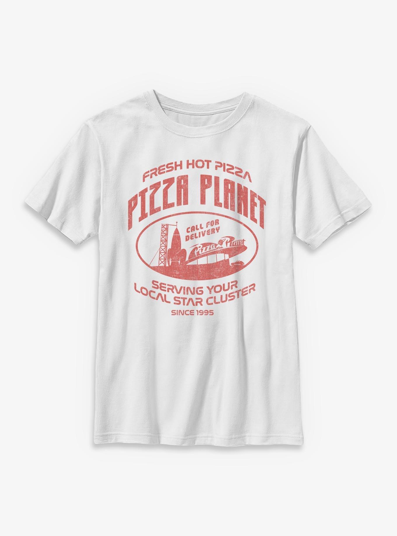 Disney Pixar Toy Story Pizza Planet Fresh Hot Youth T-Shirt