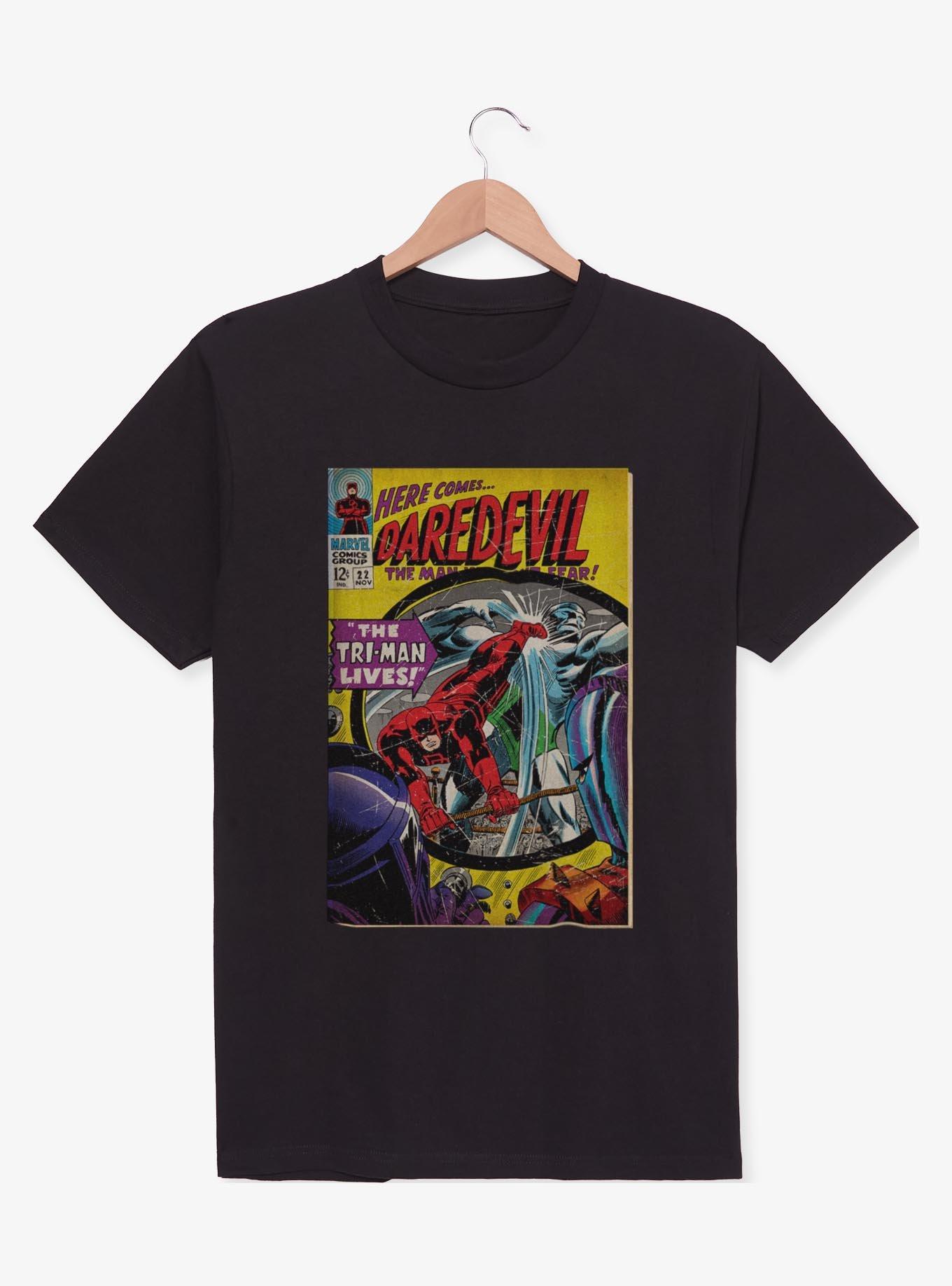 Marvel Dare Devil Here Comes Daredevil Comic The Triman Lives T-Shirt