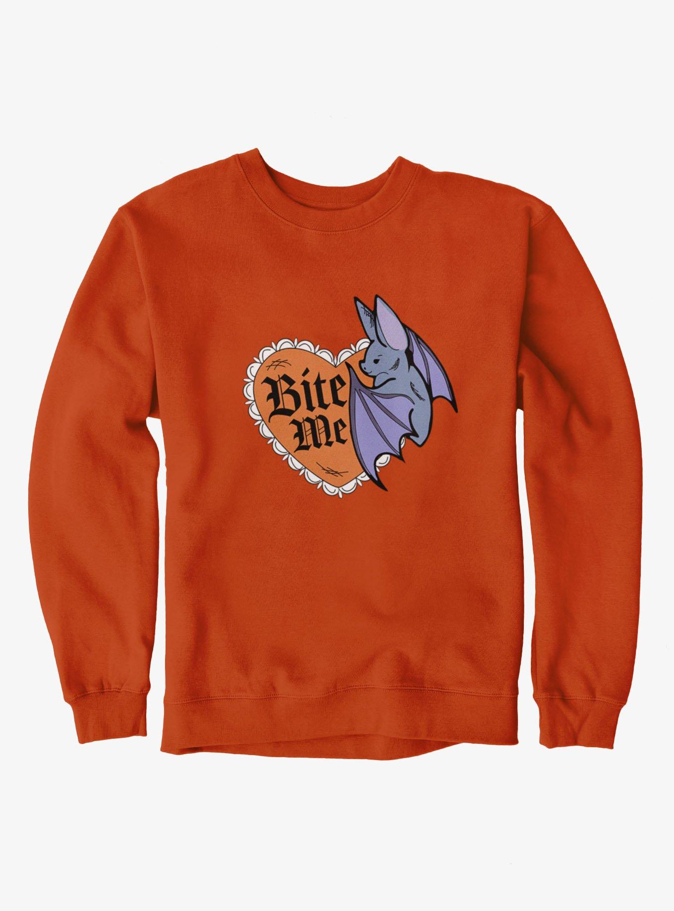 Bite Me Love Bat Sweatshirt