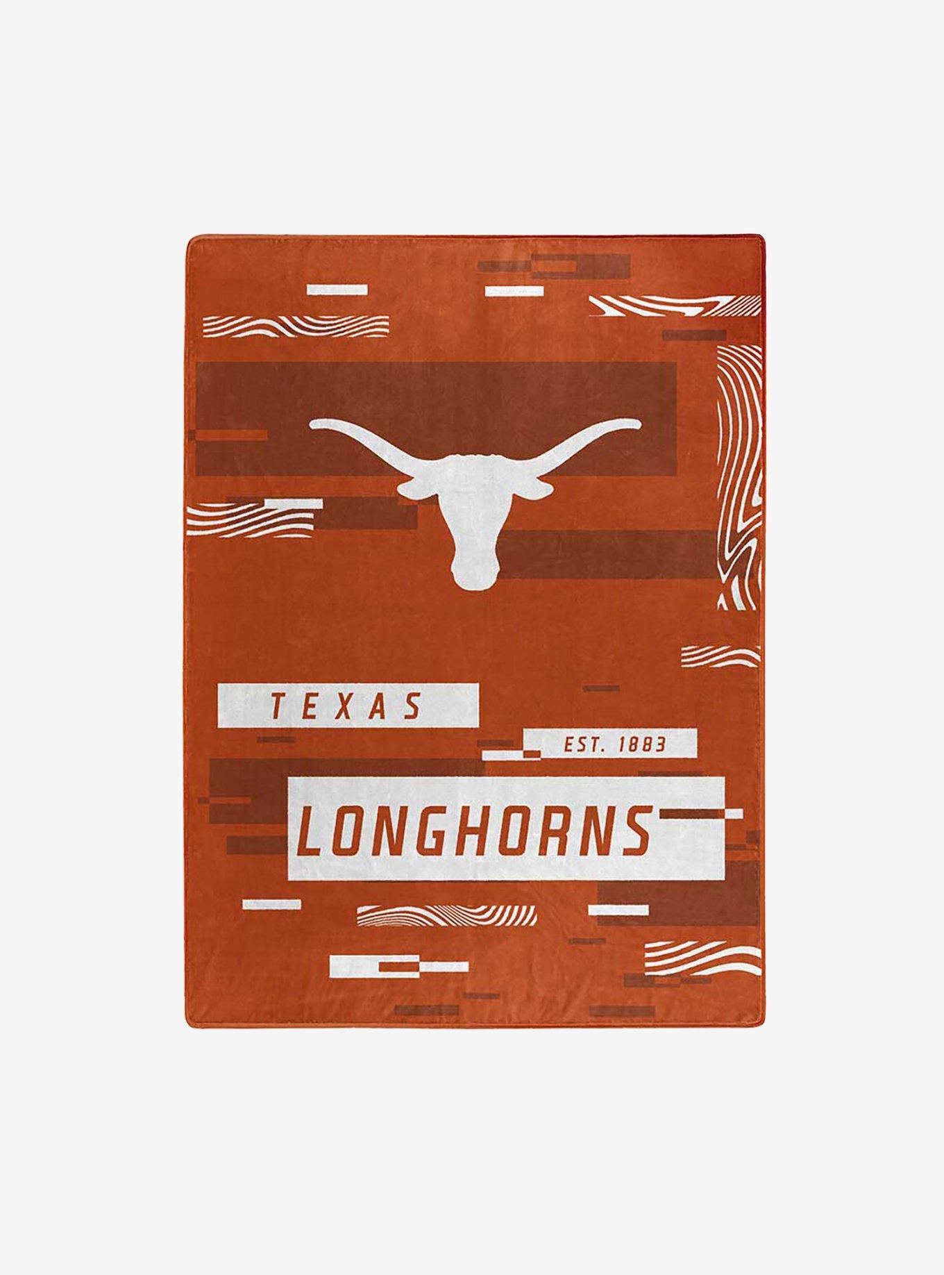 NCAA Texas Digitize Raschel Throw Blanket