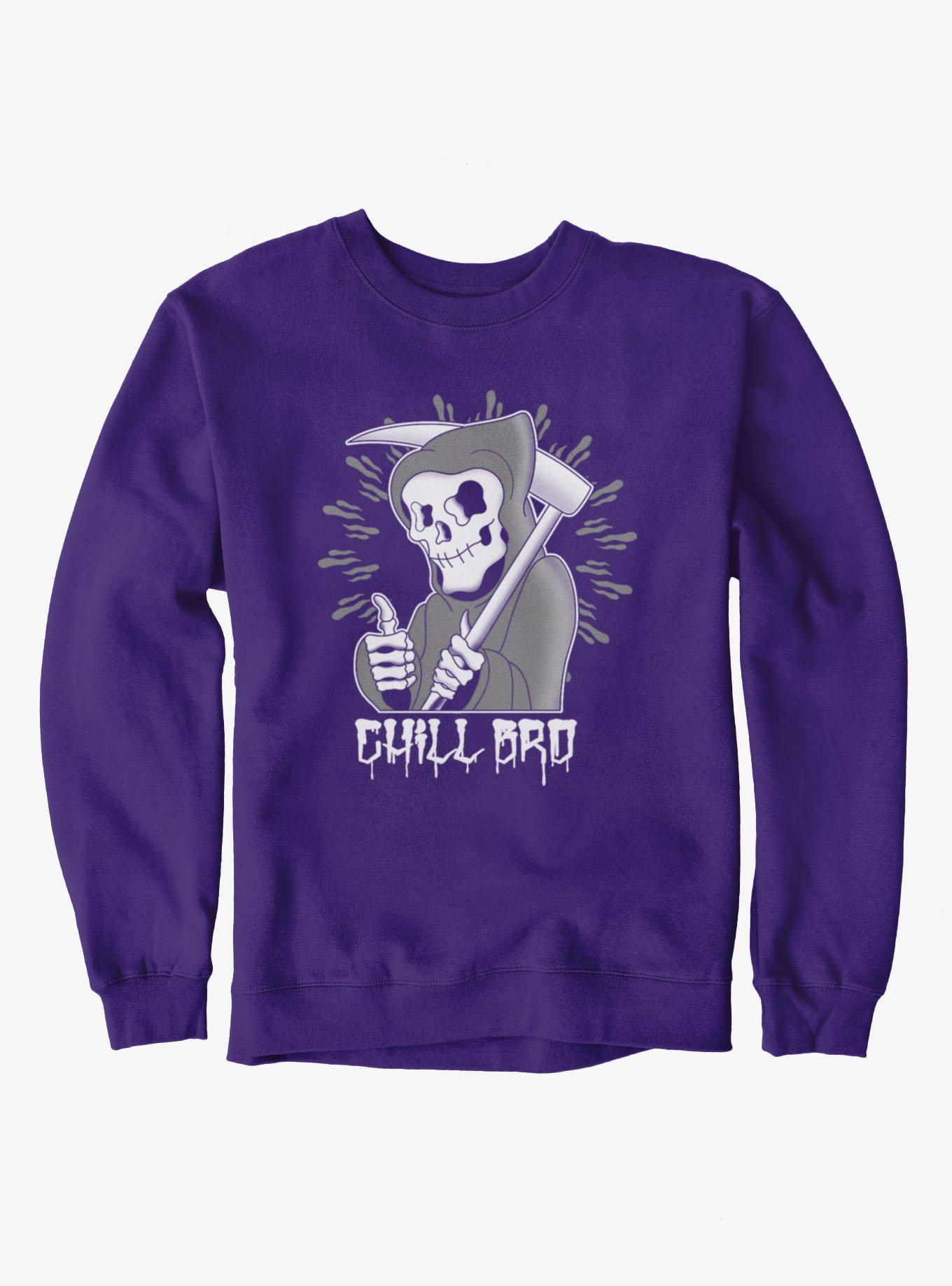 Grim Reaper Chill Bro Sweatshirt